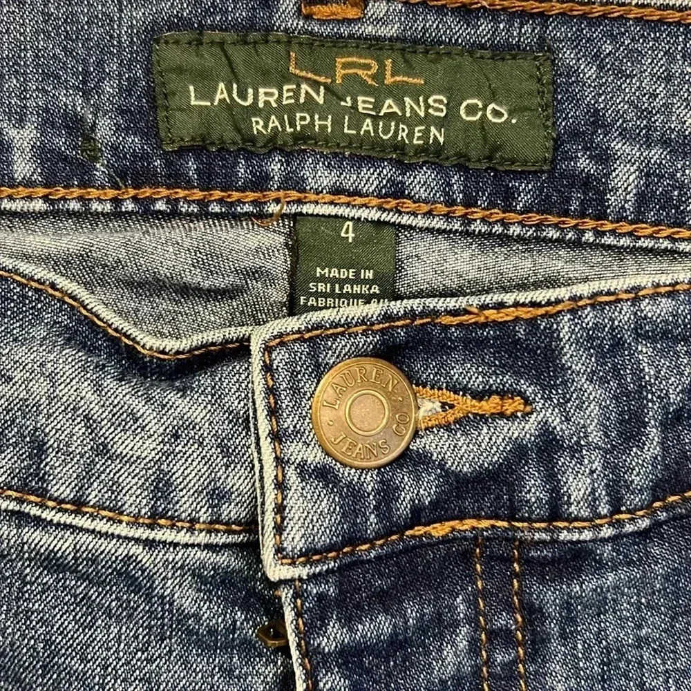 Lauren Ralph Lauren LRL mid rise classic bootcut jeans size 4 - Picture 8 of 14